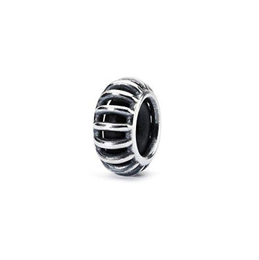 Trollbeads Damen-Bead Sonnenstrahl - Spacer 925 Silber - TAGBE-10164 im Sale